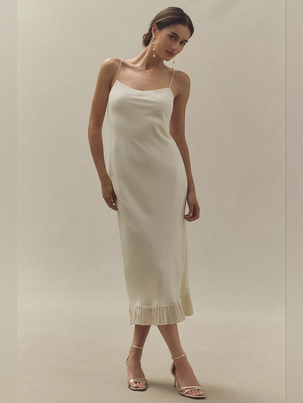 Reformation Suki Dress - Fior Di Latte